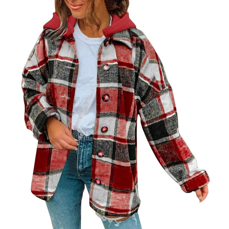 Plaid snow jacket sale