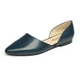 thumbnail image 1 of Womens pointed toe flats with a sleek and elegant design offering casual comfort for walking and daily wear, 1 of 5