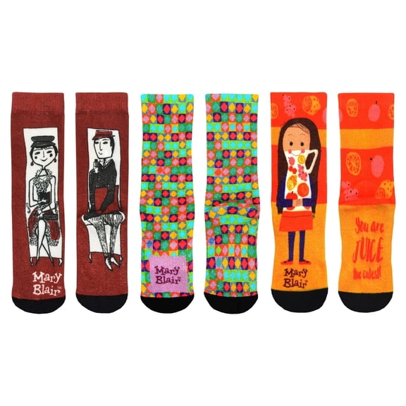 Womens "Jeweled Crystals" Socks