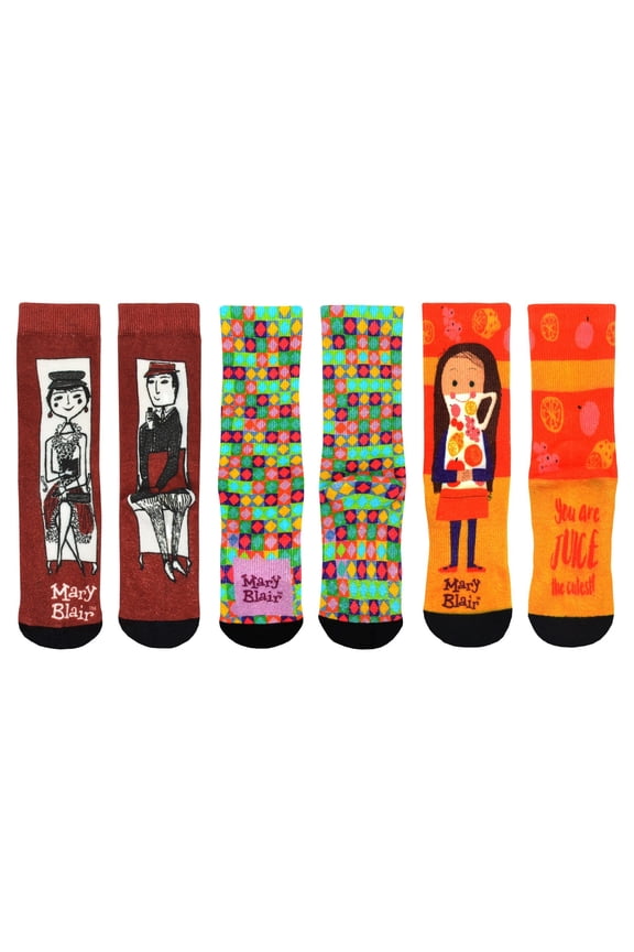 Womens "Jeweled Crystals" Socks