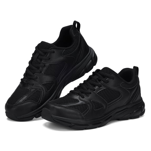 Womens’s Mesh Breathable Casual Sneakers, Color-Block Cushioned & Non-Slip Shoes (Machine washable)