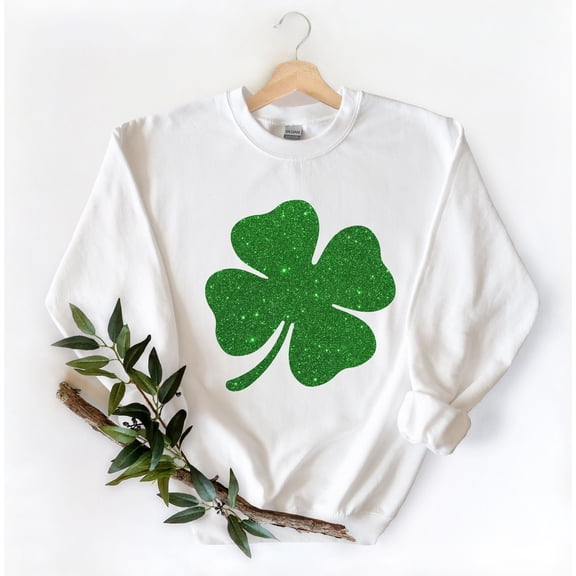 Womens st pattys shirt,glitter shamrock tee,st patricks day shirt,womens st paddys,cute st
