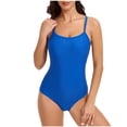 thumbnail image 1 of Womens swimsuits Jerdar One Piece Bathing Suits Crisscross Back Modest Full Coverage Athletic Swimsuits for Women Adjustable Straps L, 1 of 8