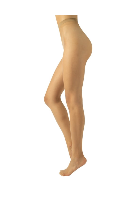 Womens tights, Sheer Nylons, Summer Pantyhose, Stockings 8DEN, Natural, Natural Tane, S, M, L, CALZITALY Made in Italy (M, SUNKISS)