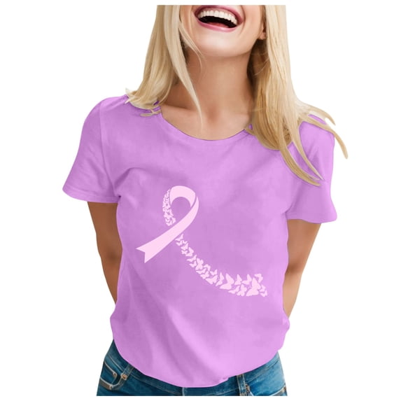 Womens tshirts printed short sleeve crew neck casual blouse trendy flowy clothing ladies basic tshirts comfortable daily wear tops