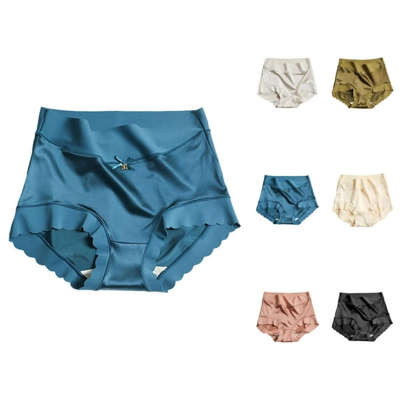 Womens underwear period panties – High waist cotton menstrual panties for women, antibacterial breathable lining for comfort during period or postpartum recovery
