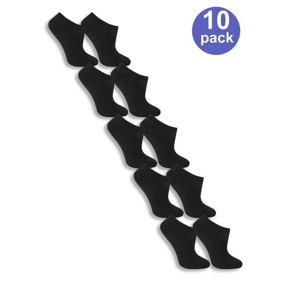 Womens value pack no show socks - 10 pairs