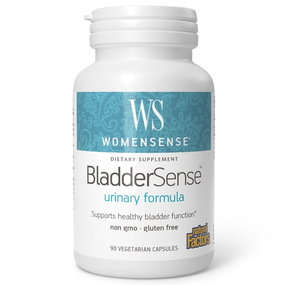 Natural Factors Womensense, BladderSense, 90 Vegetarian Capsules