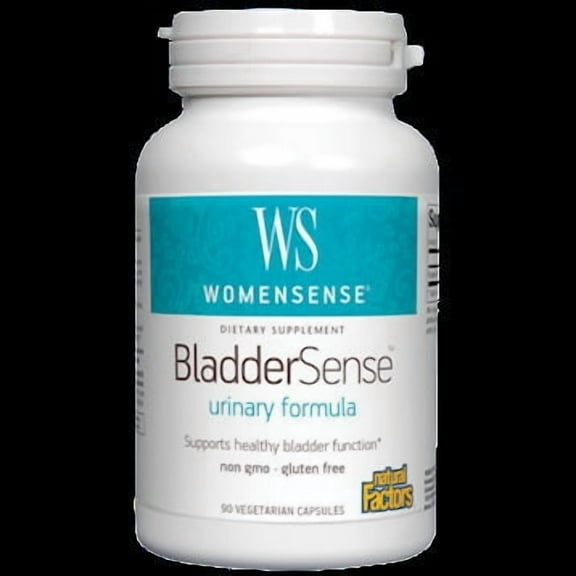 Natural Factors Womensense, BladderSense, 90 Vegetarian Capsules