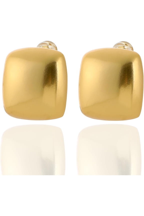 Womenu2019S Round Coin Stud Earrings, Disc Button Ear Studs[Z1]
