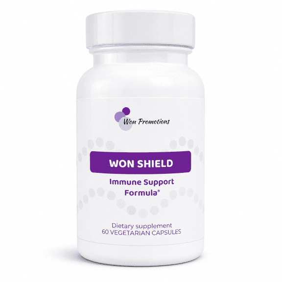 Won Shield - Immune Support Formula - 60 Capsules Daily Wellness Supplement