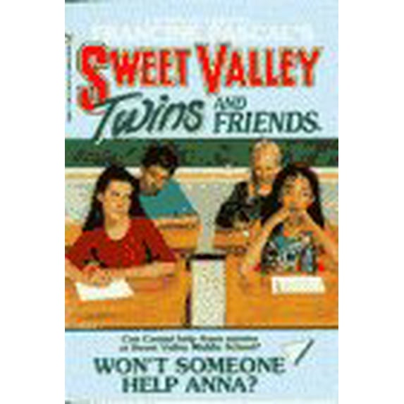 Pre-Owned Won't Someone Help Anna? (SWEET VALLEY TWINS) (Paperback) 0553480561 9780553480566
