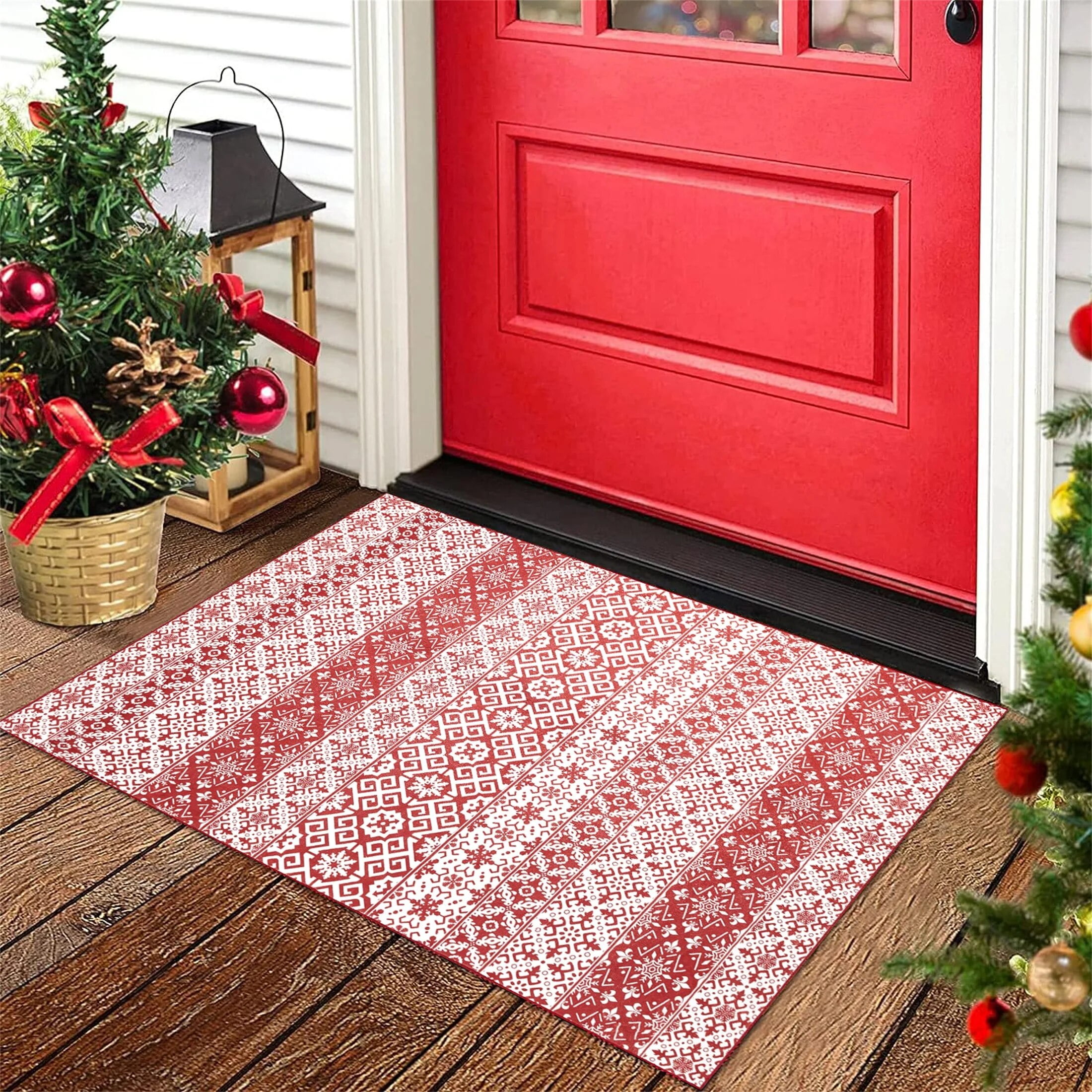 WondRg Christmas Ultra Soft Area Rugs for Bedroom,Dinning Room,NonSlip