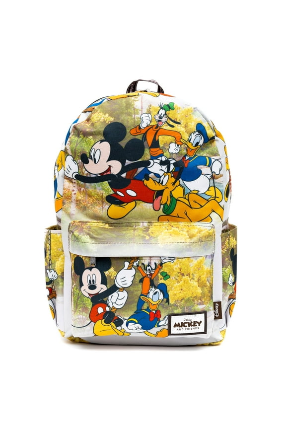 WondaPOP - Disney Mickey and Friends 17" Full Size Nylon Backpack