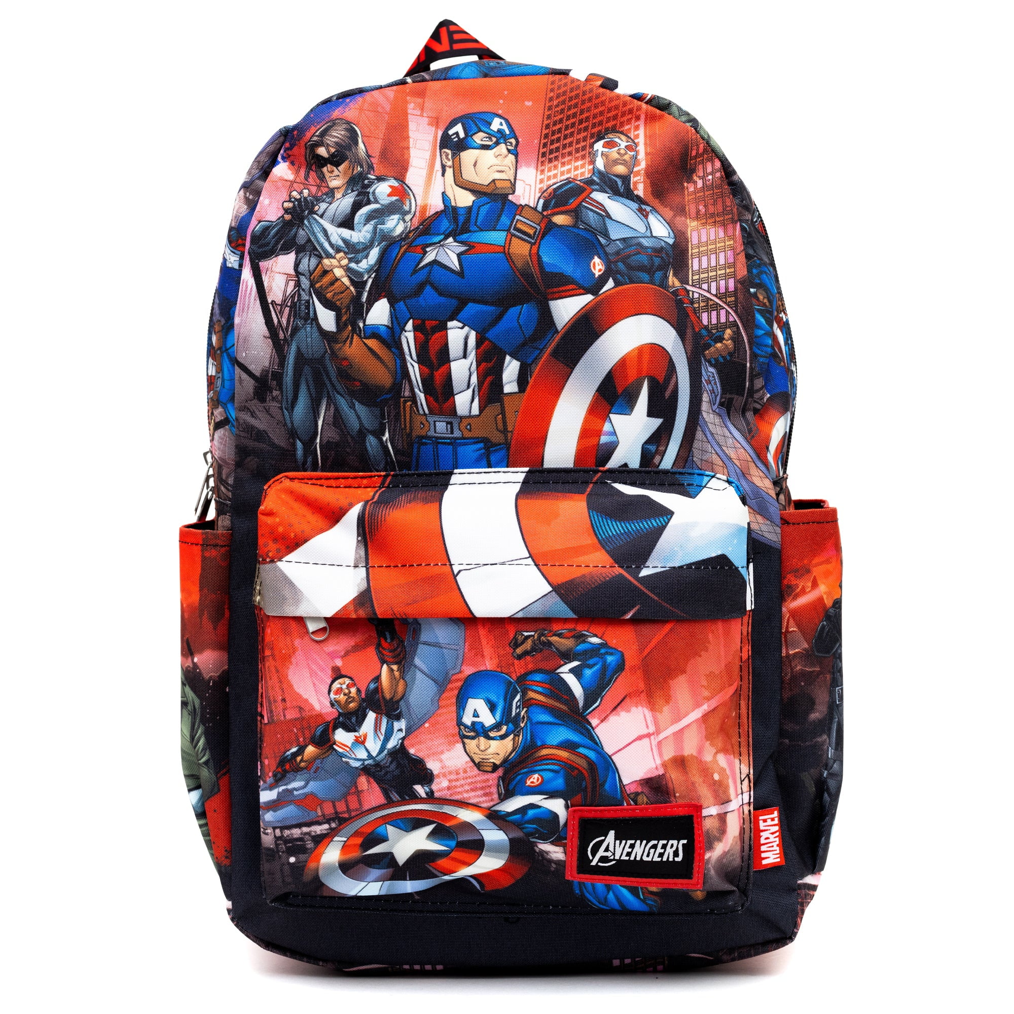 Marvel classic captain america shield backpack online