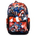 thumbnail image 1 of WondaPop Avengers Captain America 17" Full Size Nylon Backpack, 1 of 6