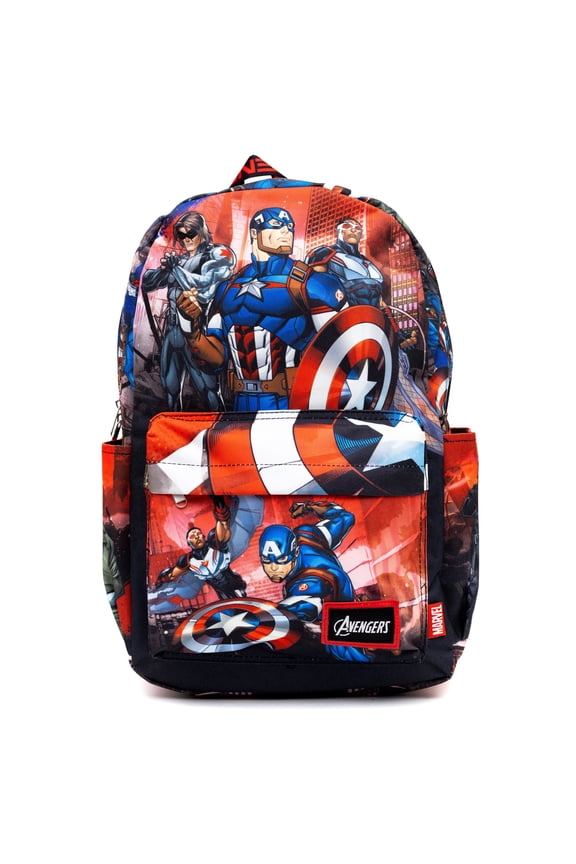 Avengers Captain America 17" Full Size Nylon Backpack