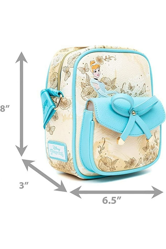 Wondapop Disney Cinderella Luxe 8" Crossbody Bag