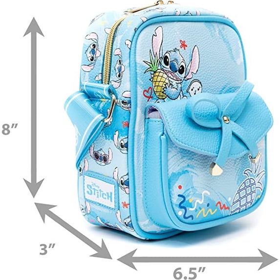 Wondapop Disney Lilo and Stitch Luxe 8" Crossbody Bag
