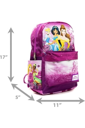 Wondapop Disney Princesses 17" Full Size Nylon Backpack