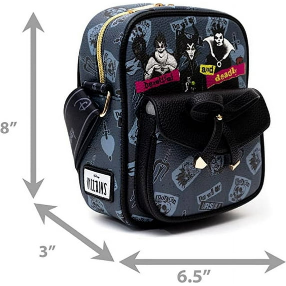 Wondapop Disney Villains Luxe 8" Crossbody Bag