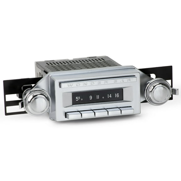 Wonder Bar 3 Radio Motor 4 with Chrome Knobs Kit 03-73 and Vintage Overlay