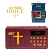 Wonder Bible Audio Player - King James Version, Old and New Testament Audio Book, As Seen on TV