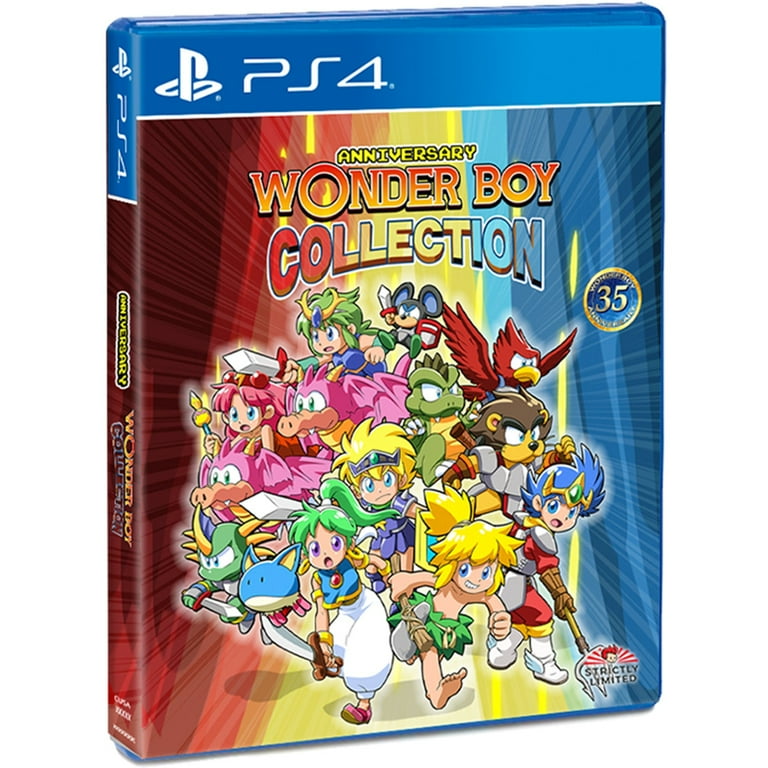 Wonder Boy Collection【中古美品・PS4欧州版】 Wonder Boy Anniversary Collection (EU Import) (Playstation 4