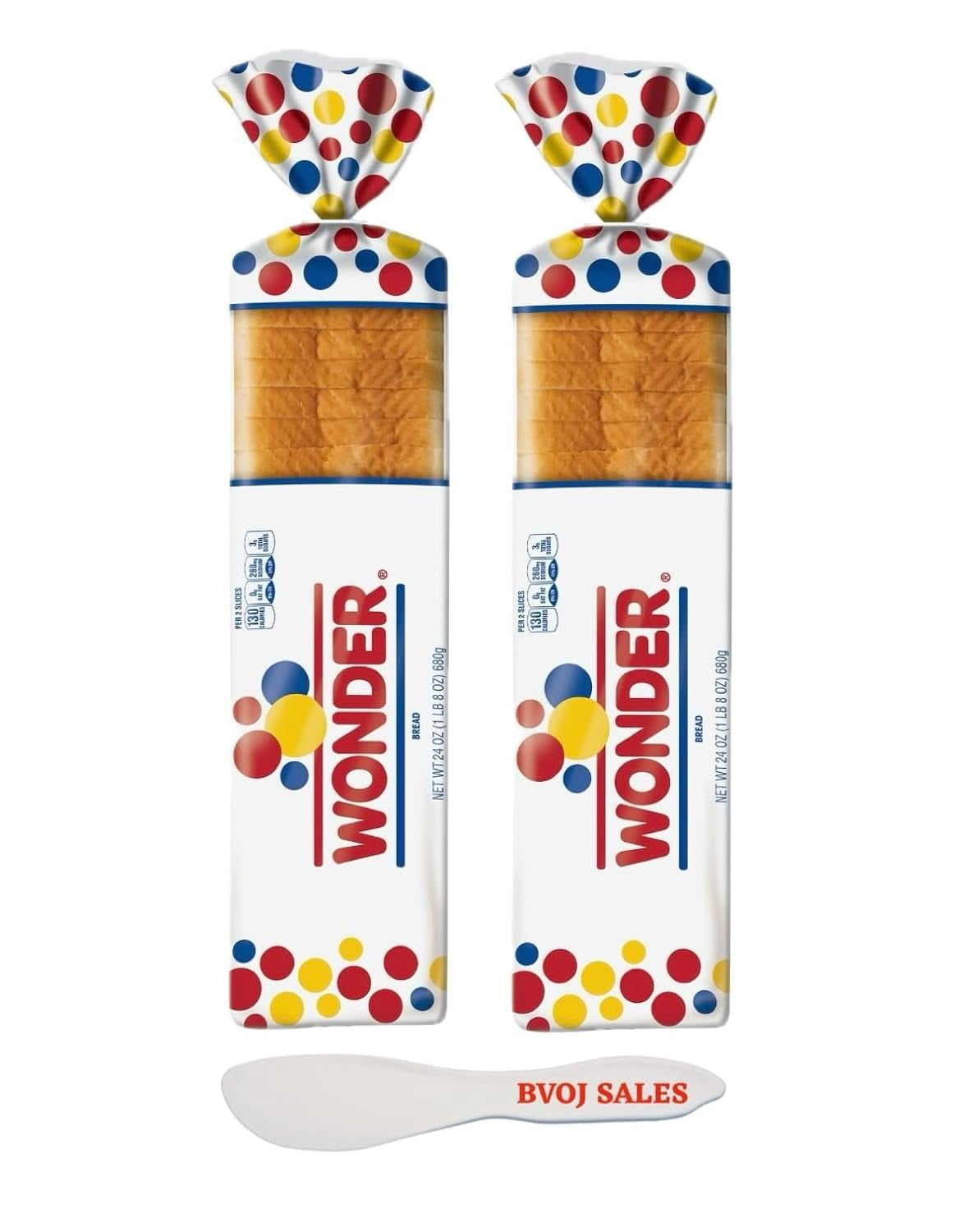 Wonder Bread Classic Giant White Bread, Sliced Swich Bread Loaf, 24 oz