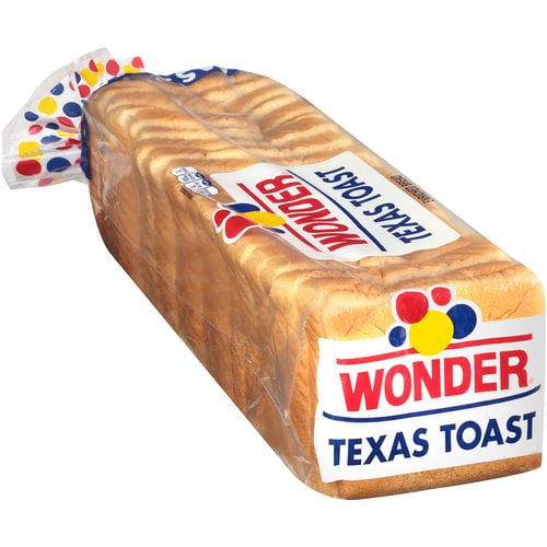 VILLAGE HEARTH Wonder Bread Texas Toast, Thick Sliced White Bread Loaf, 20 oz, Shelf-Stable