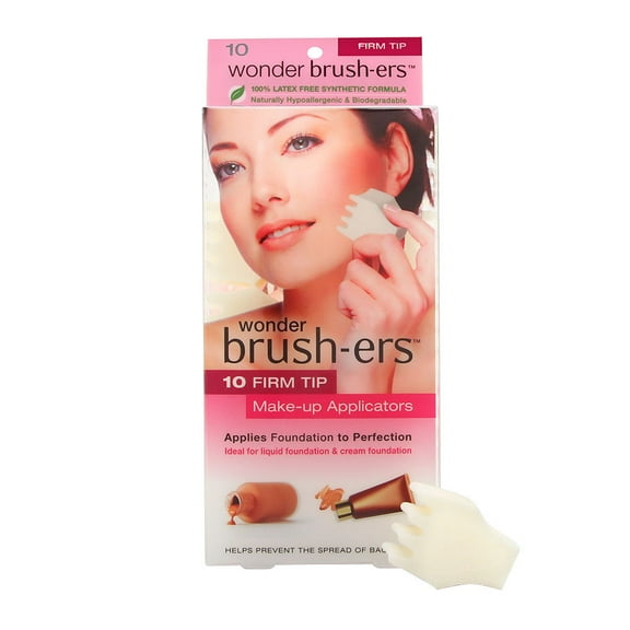 Wonder Brush-ers Firm Tip Makeup Applicators 10 Count