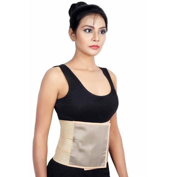Wonder Care Abdominal Belt binder after C-Section delivery for women slim Support Elastic Maternity tummy waist belly trimmer fat burner operative postpartum Belt for weight loss(M)