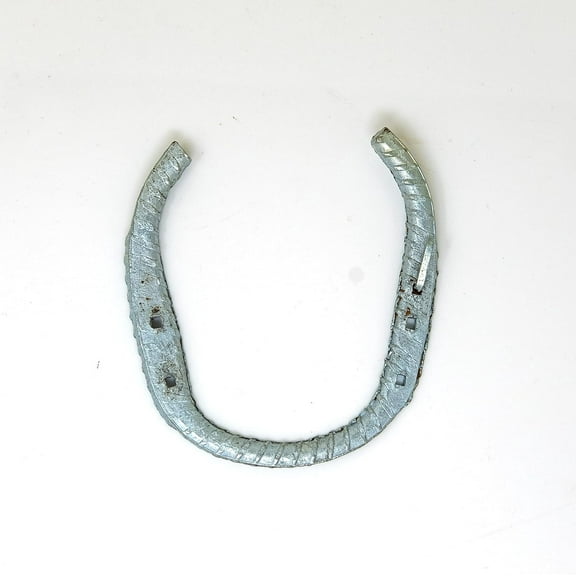 Wonder Care Actual (Worn) Working Horse Lucky Horseshoe - Cleaned and Electroplated - The Lucky Type - Silver