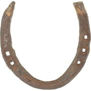 Wonder Care Authentic Horseshoe Good Luck Charm Rustic Auspicious Lucky Gift Cast Iron Real Horseshoe for Wall Decorations Prosperity and Fortune