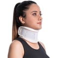 thumbnail image 1 of Wonder Care Rigid Cervical Collar Plastic Neck Support Brace Adjustable Height Collar Support Brace Wraps Aligns & Stabilizes Vertebrae Neck Brace for Neck Pain and Spine Pressure for Men and Women, 1 of 6