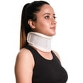 thumbnail image 1 of Wonder Care Rigid Cervical Collar | Plastic Neck Support Brace Adjustable Height Collar Support Brace Wraps Aligns & Stabilizes Vertebrae Neck Brace for Neck Pain and Spine Pressure for Women & Men, 1 of 6