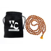 Wonder Care Rudraksha Mala-5face-Mala beads Himalayan Rudraksha beads Mala bead Necklace meditation mala beads - Imported from Nepal