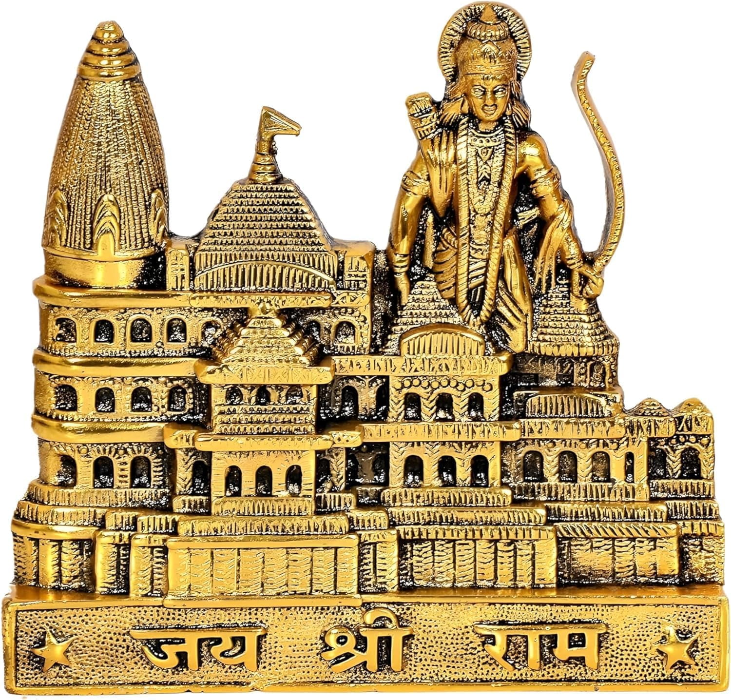 Wonder Care Shree Ram Mandir Ayodhya Model Ideal for Housewarming Gift Ram Temple for Indian Home Decor