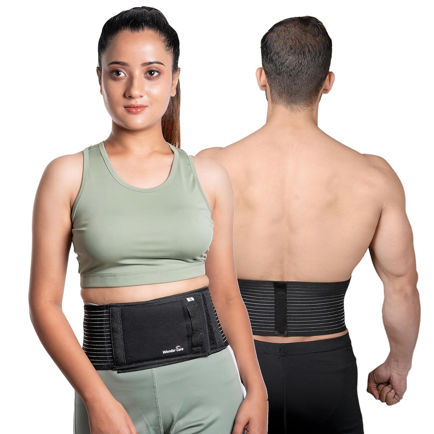 Wonder Care Umbilical Hernia Support Belt Abdominal Binder for Belly
