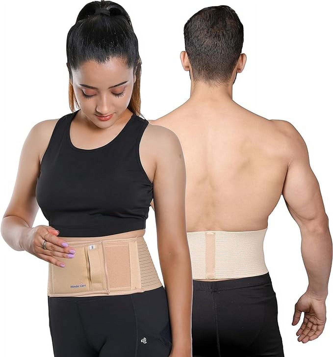 Wonder Care Umbilical Hernia Support Belt Abdominal Binder for Belly