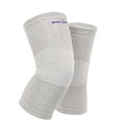 Wonder Care Bamboo Knee Compression Sleeve for Men and Women, Compression Knee Sleeve for Running, Volleyball, Gym Weightlifting, Perfect Knee Brace for Knee Pain and Enhanced Comfort - 1 Pair