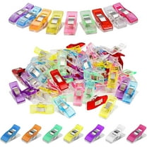 Wonder Clips - Fabric Quilting Clips for Sewing,Dressmaking,Crafting & Hanging Objects - Plastic - 10 pcs