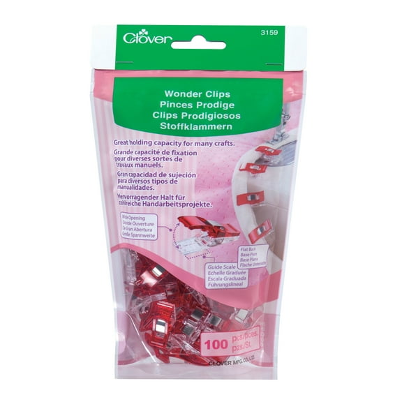 Wonder Clips (Red/100 Pcs.)