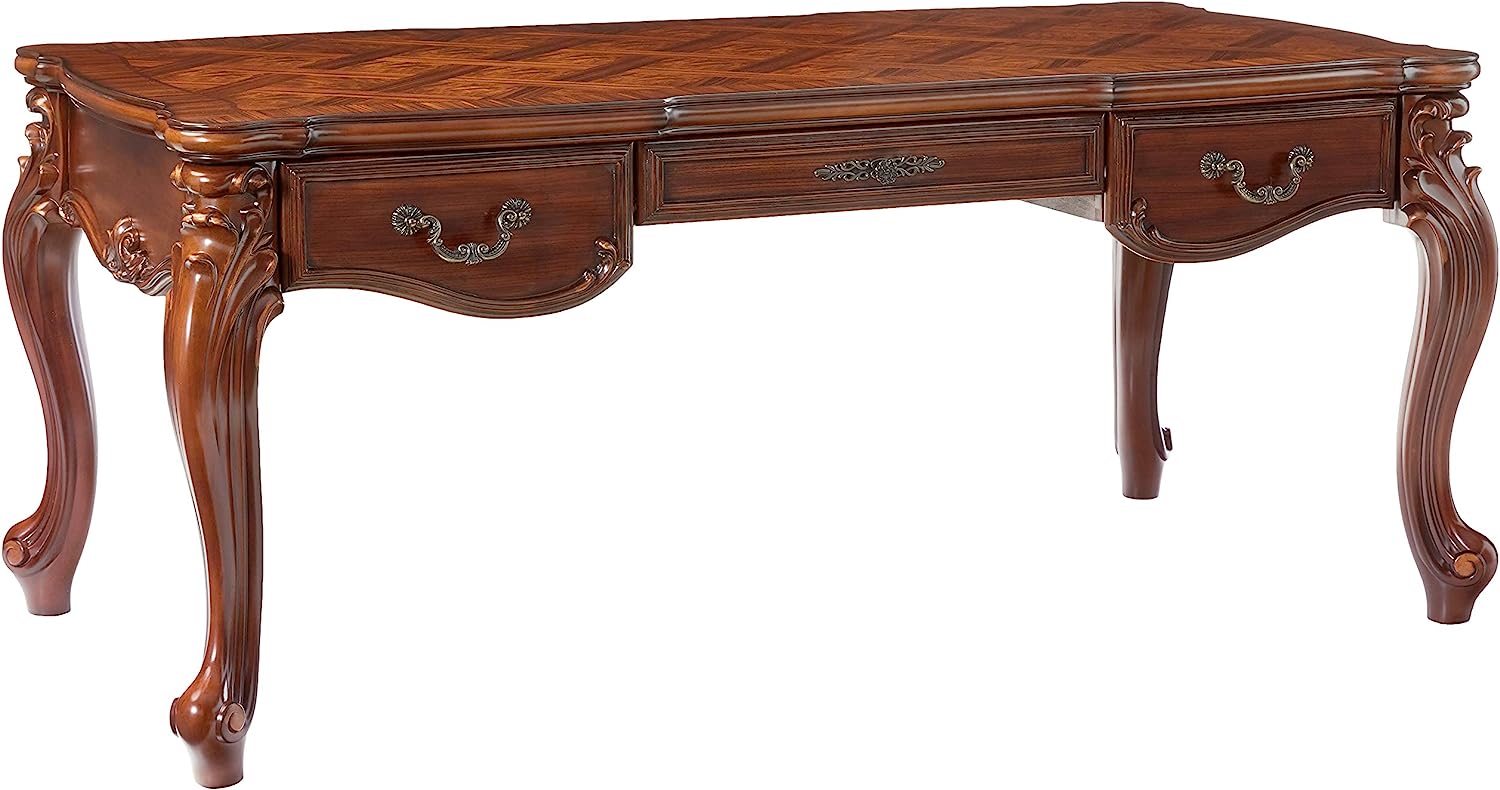 Wonder Comfort FURNITURE Versailles Cherry Oak Executive Desk