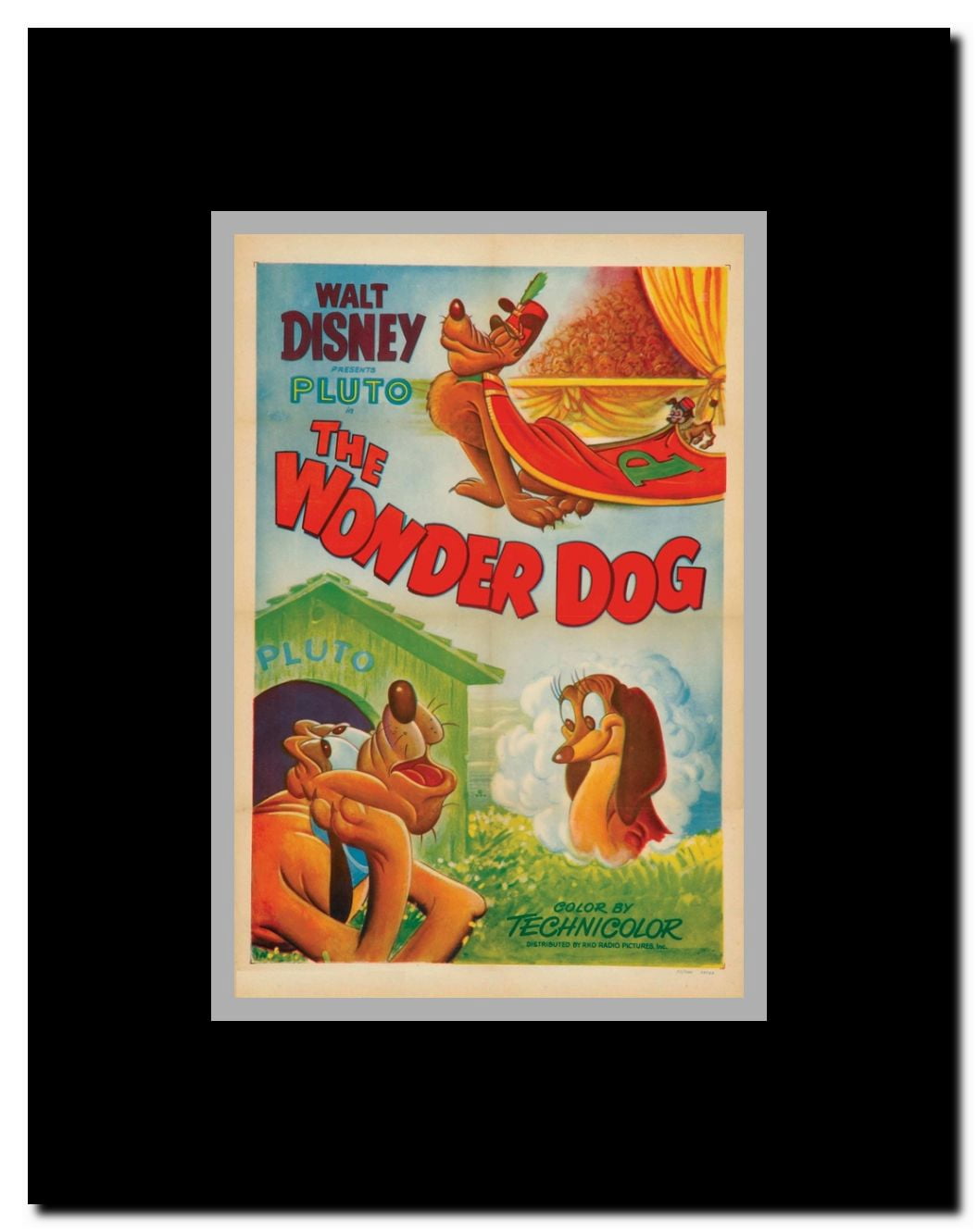 Wonder Dog Framed Movie Poster