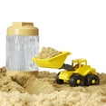 thumbnail image 1 of Wonder Factory Never Dry Sand Construction Trucks - Brown + Front Loader - Never Dries Out and Gluten Free, 3+, 1 of 10