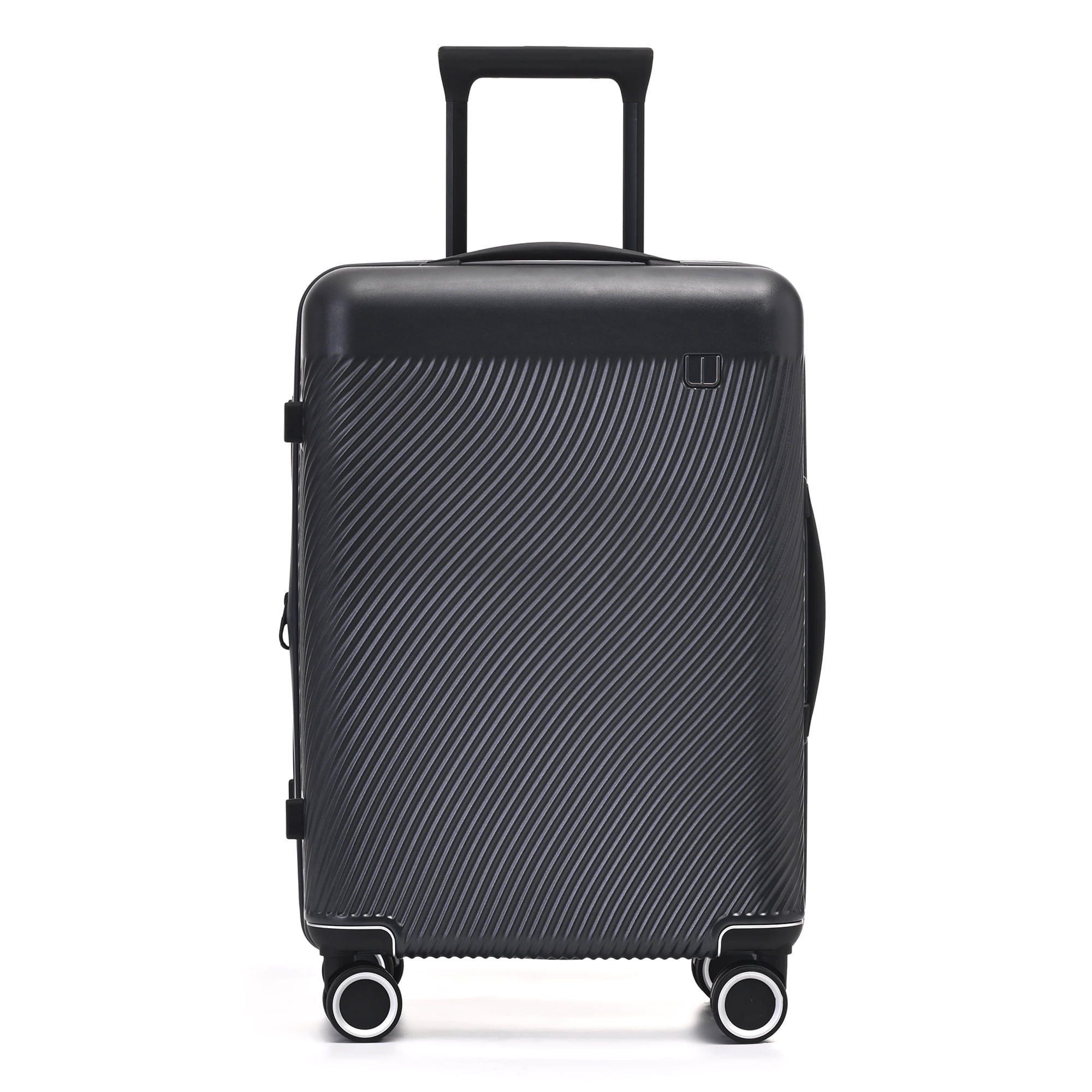 Wonder Florence 20" Carry On Hardside with 360 Degree Spinner Luggage, Black