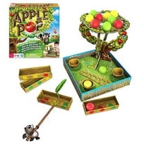Wonder Forge Apple Pop Board Game, Dexterity & Color Matching Strategy Game, Ages 4+, 10.5" Width