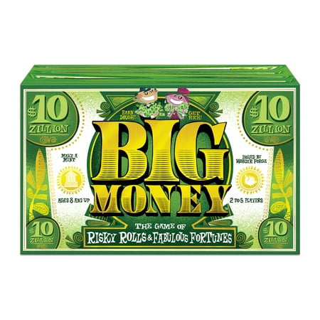 Wonder Forge Big Money Board Game, The Fast and Fun Dice-Rolling Money Game for 2-5 Players, Ages 8+