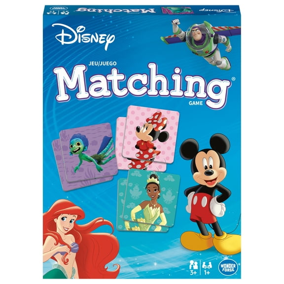 Wonder Forge Disney Classic Matching Game for Girls & Boys Ages 3+ | a Fun and Fast Memory Game